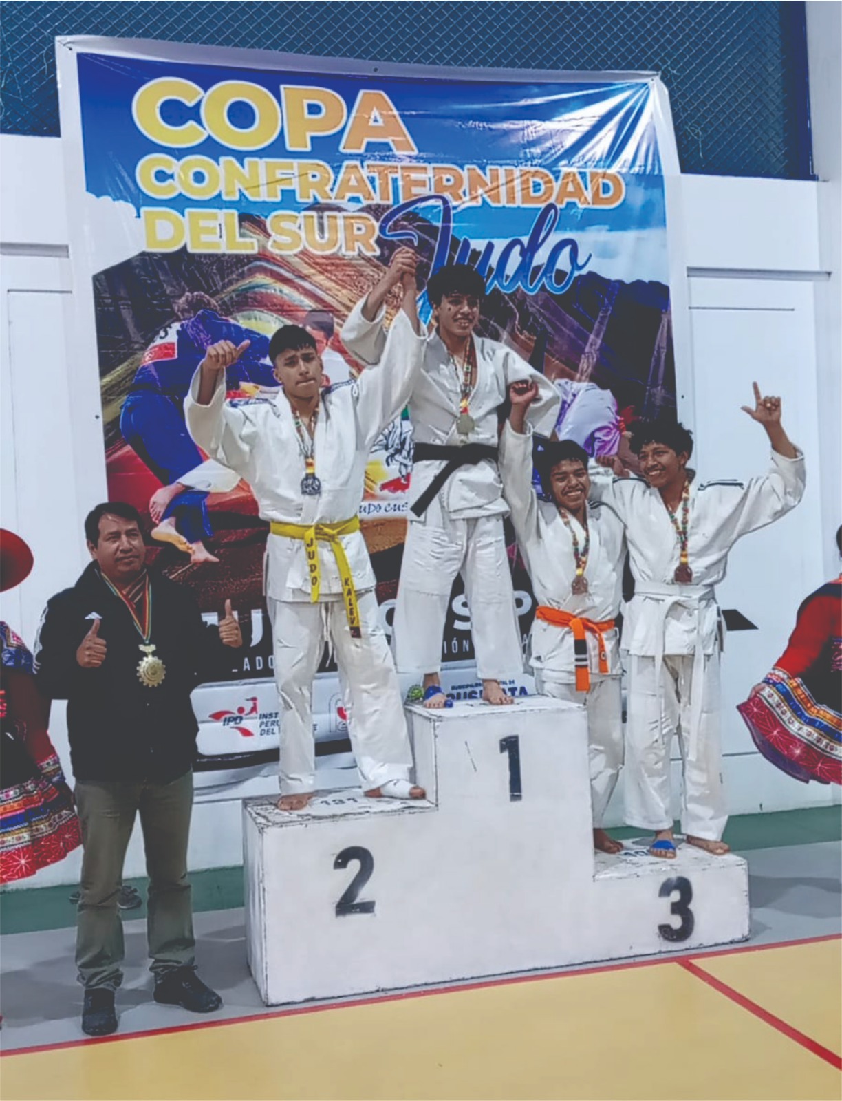 Uchumayo destacó en torneo nacional de judo en Cusco
