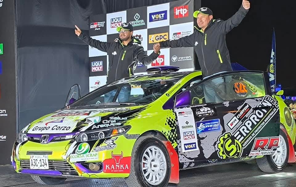 Paul Olazabal el arequipeño que rugió en los Caminos del Inca 2025