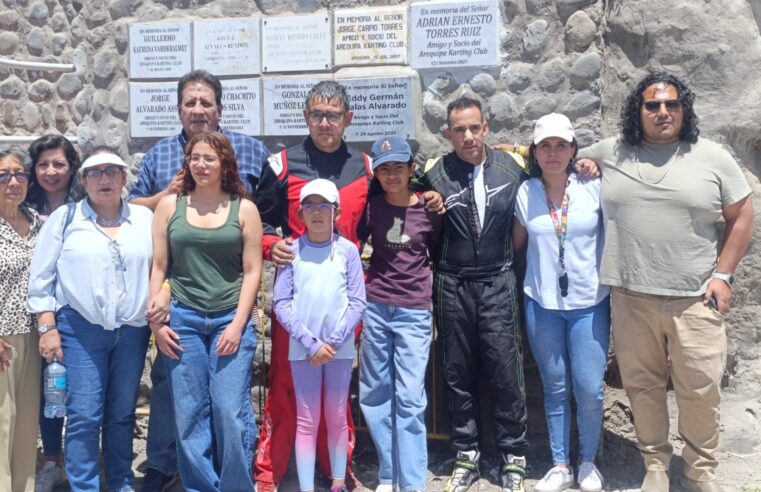 Kartismo rindió homenaje a la memoria de Adrián Torres Ruiz