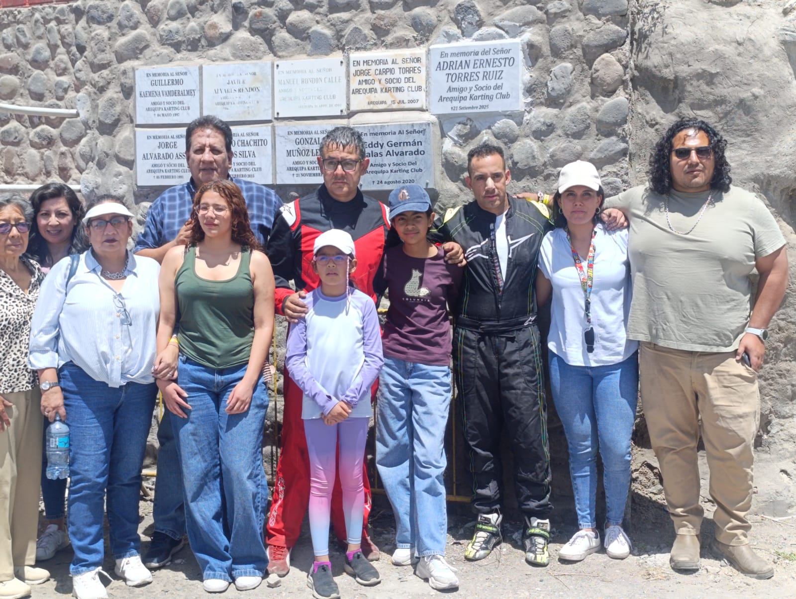 Kartismo rindió homenaje a la memoria de Adrián Torres Ruiz