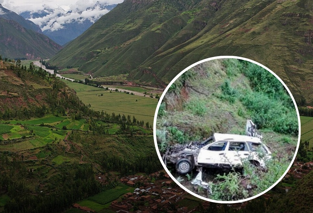 Tres fallecidos deja caída de auto a un abismo de 300 metros