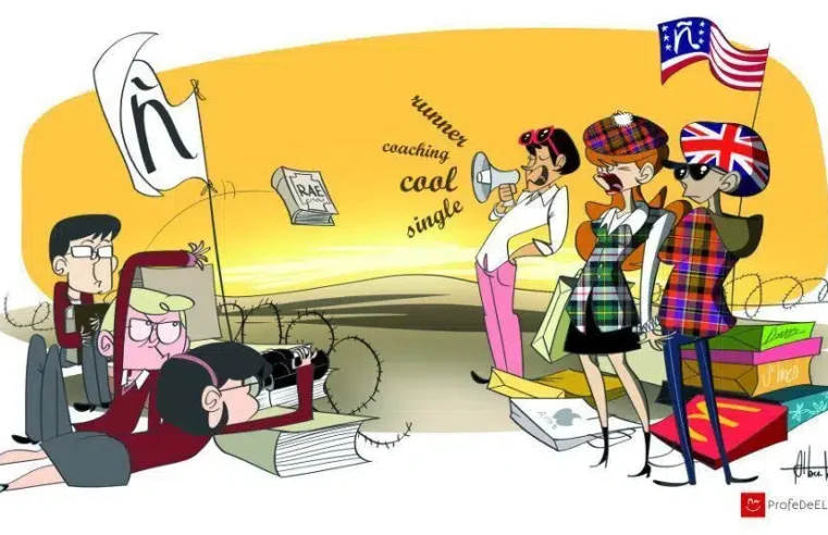 “Hablar con términos en inglés es una semejante falta de respeto a nuestra lengua”