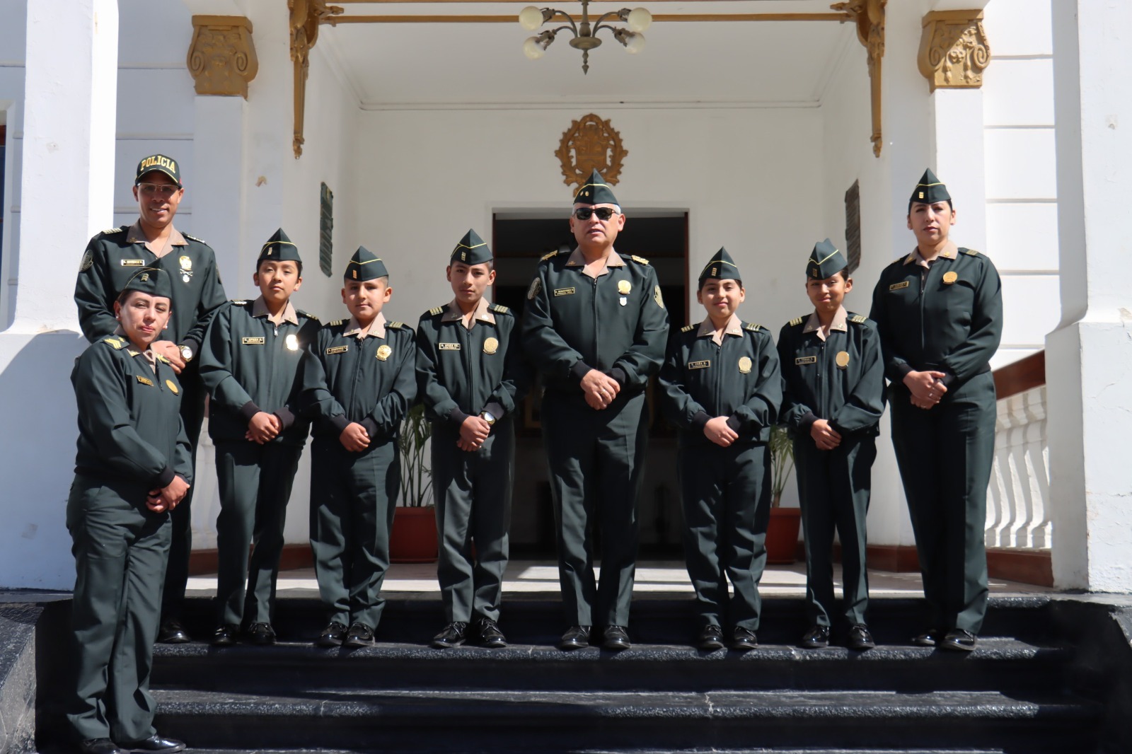 La PNP busca formar a niños en valores y seguridad ciudadana