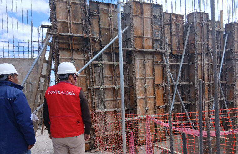 Hallan deficiencias en construcción de teatro municipal en Yunguyo