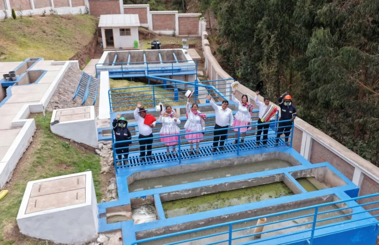 Construyen planta de tratamiento de aguas residuales en Huillcarpay