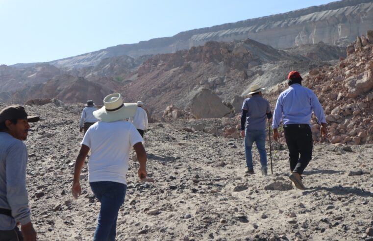 Derrumbe afecta canal de riego y restringe abastecimiento en Vítor