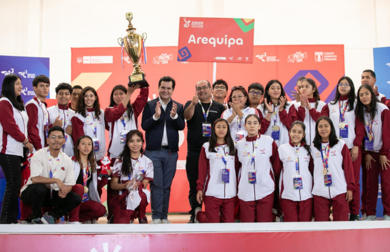 Arequipa campeón de los Juegos Nacionales del IPD