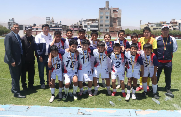San Juan Bautista campeonó en juegos escolares Ugel Norte
