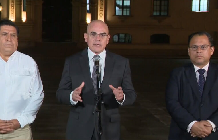 Gobierno declarará en emergencia a Lima para restablecer orden