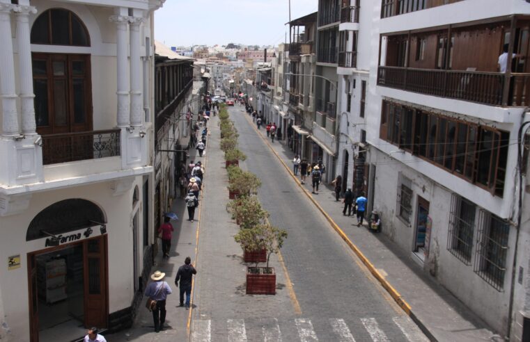 Cierre de las calles garantiza seguridad del CILE en Arequipa