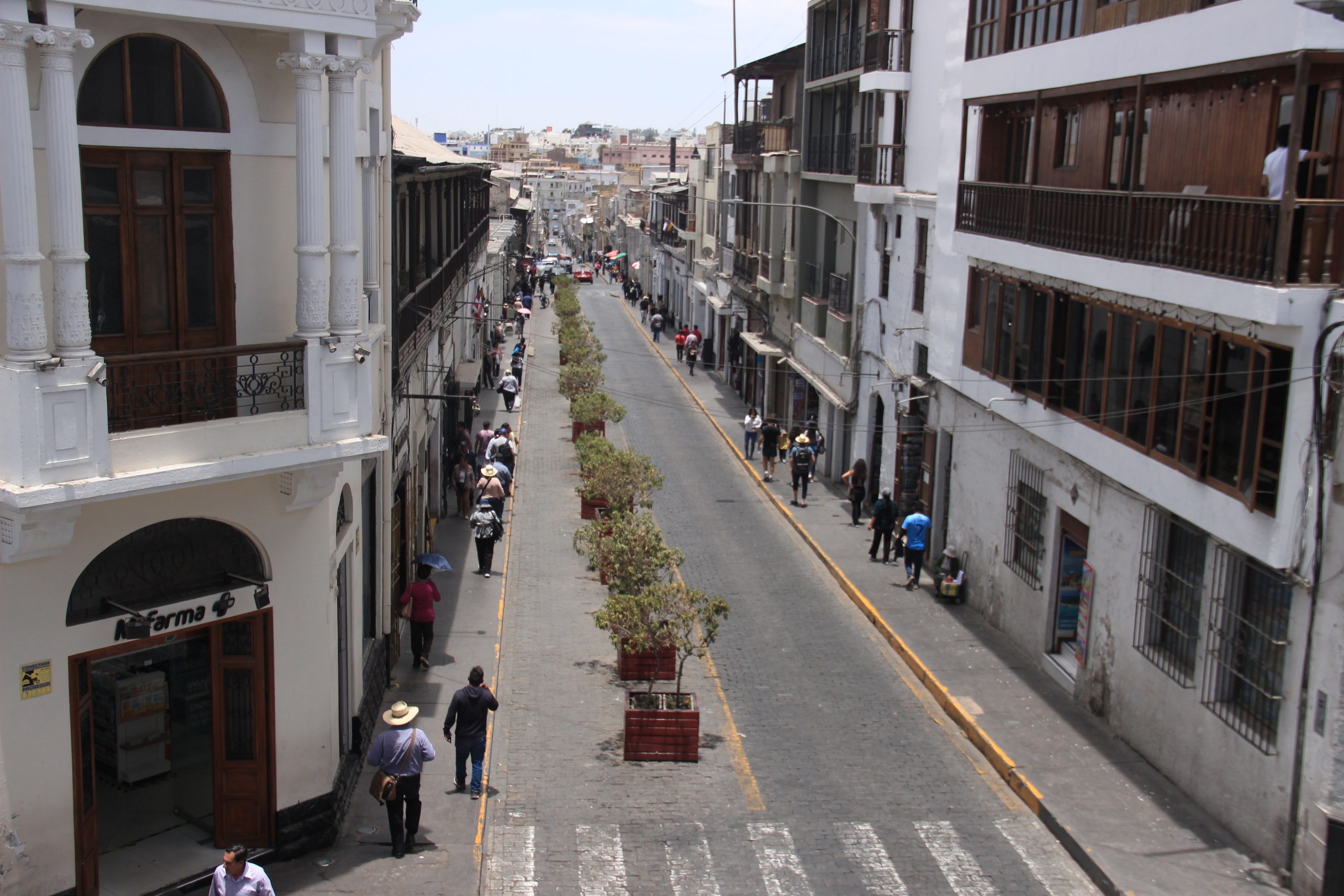 Cierre de las calles garantiza seguridad del CILE en Arequipa