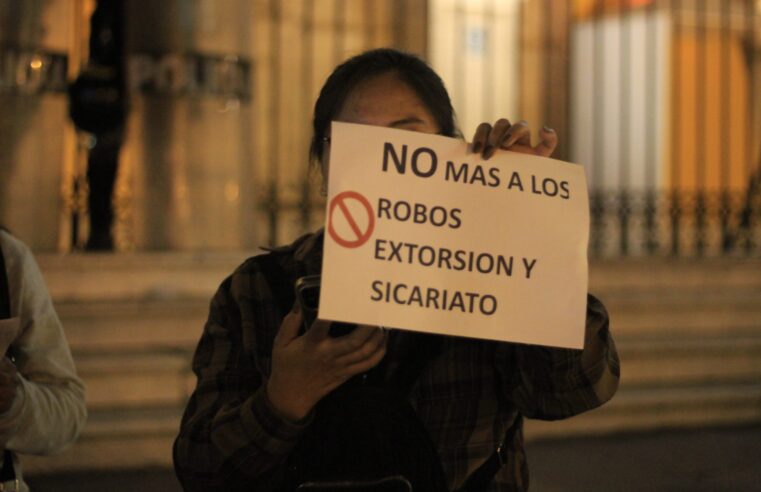 Crimen disfrazado de protesta