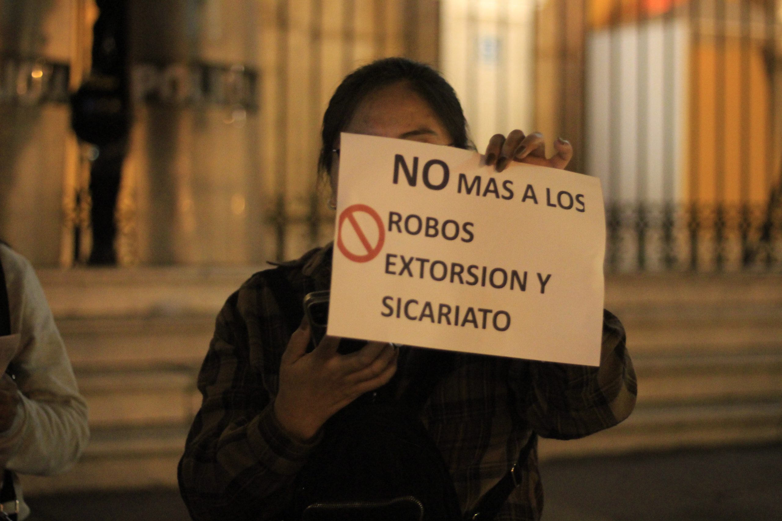 Crimen disfrazado de protesta