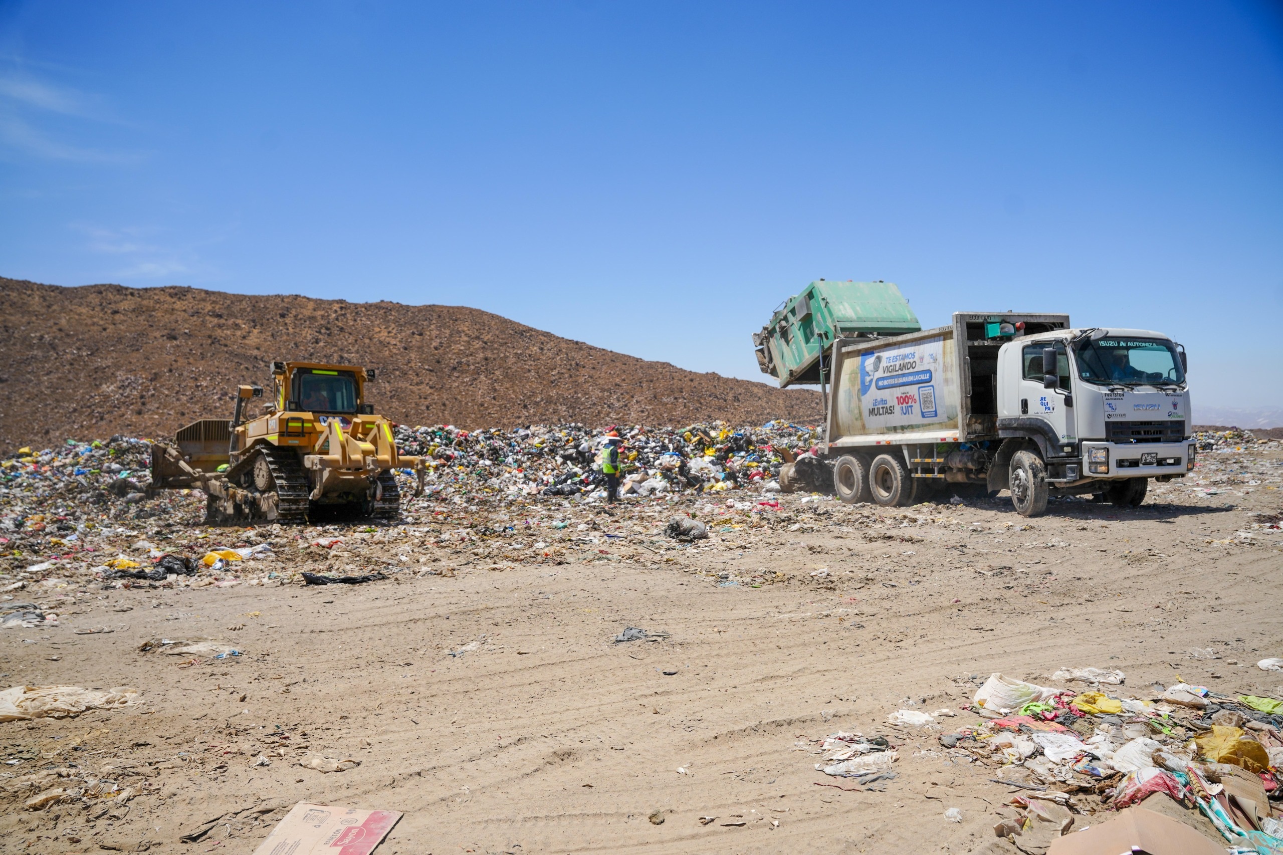 Quebrada Honda procesa más de 28 mil toneladas de residuos al mes