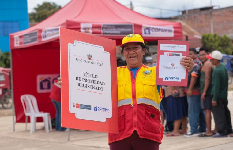 Inician campaña gratuita para titulación de 10 662 predios