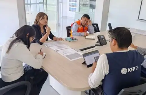 Arequipa: refuerzan trabajo conjunto ante posible erupción del  Misti