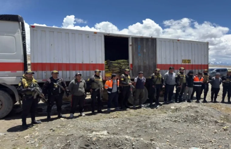 Cae banda ‘Los Ruteros del Relave’ con 548 sacos de desechos tóxicos