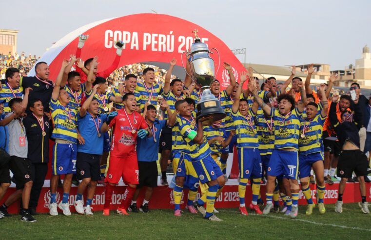 Unión Minas campeón de la Copa Perú y jugará la Liga 2