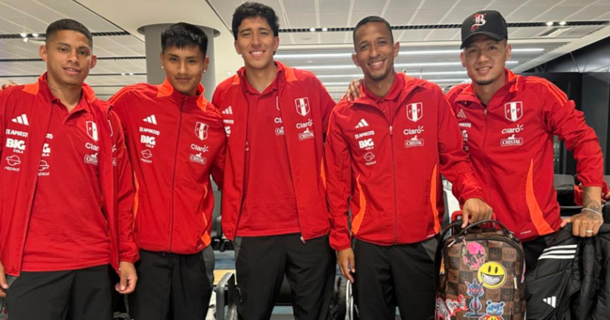 La selección peruana llegó a Rusia luego de un largo viaje