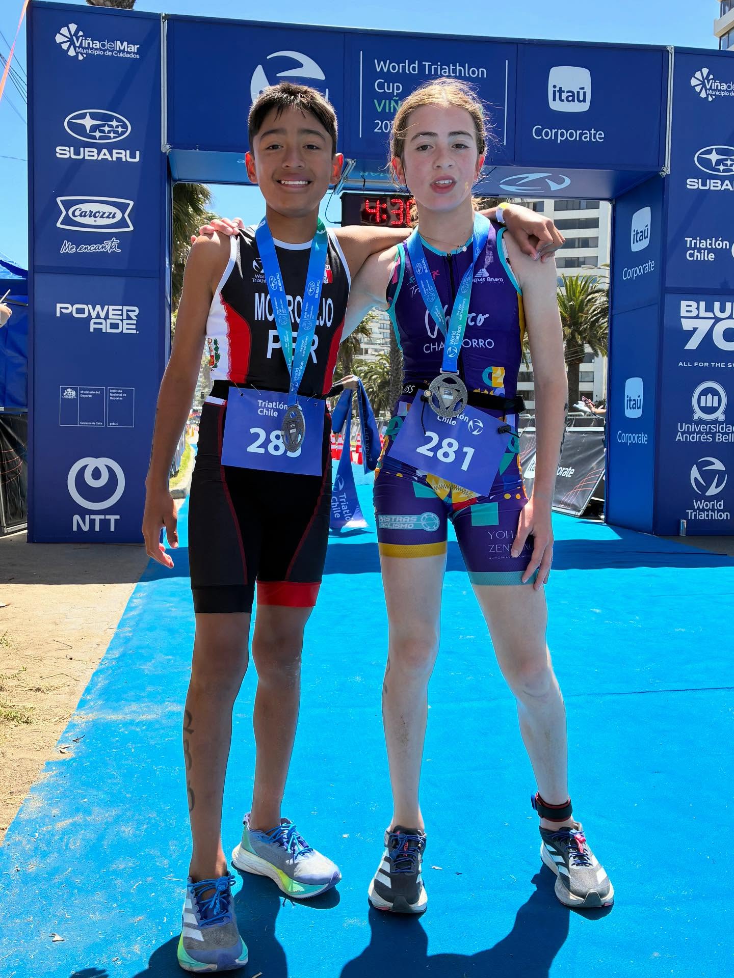 Mollendino Patrick Mogrovejo campeón mundial en Triatlón