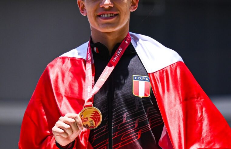Arequipeño Giancarlo Bravo sumó una medalla de oro para Perú