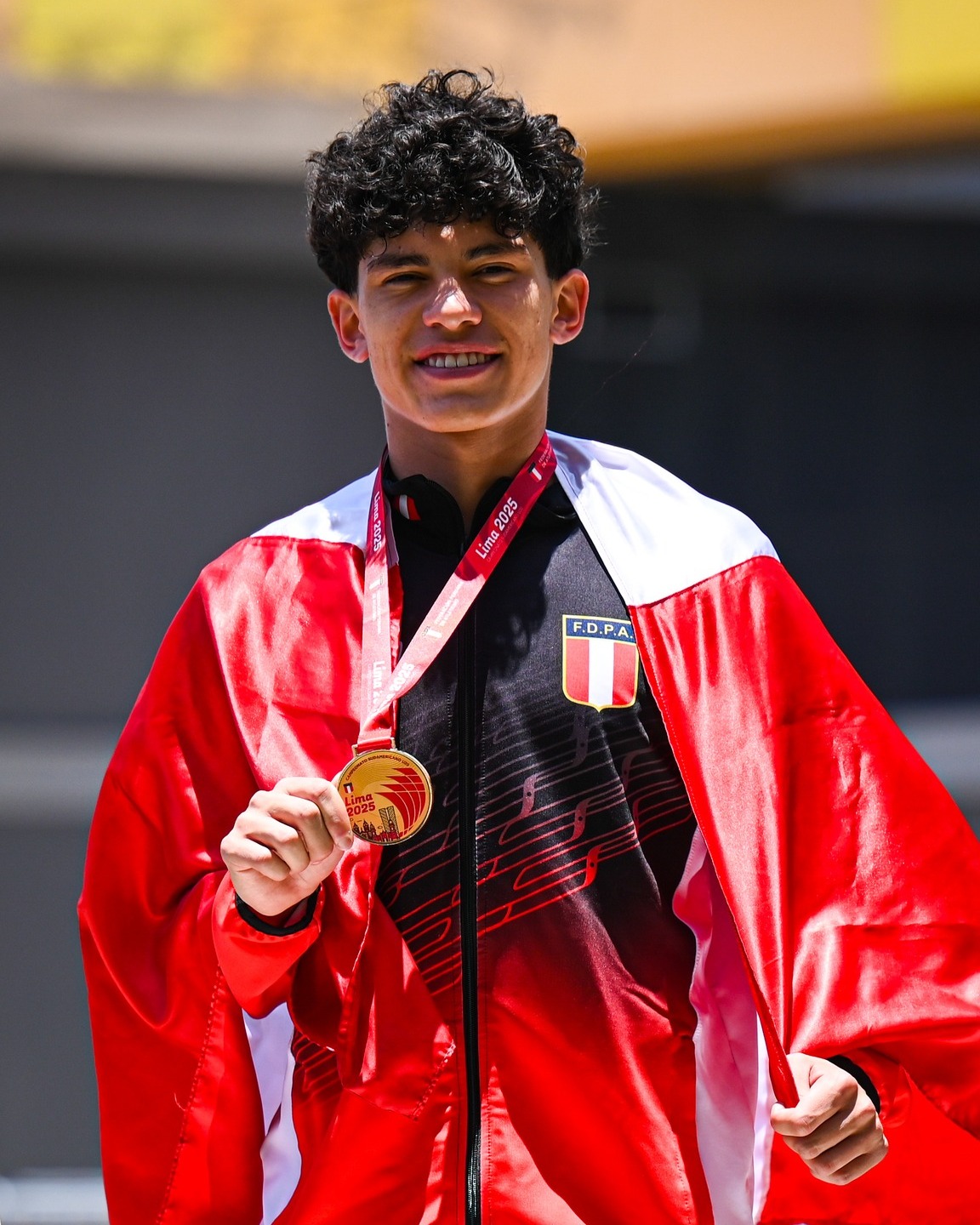 Arequipeño Giancarlo Bravo sumó una medalla de oro para Perú