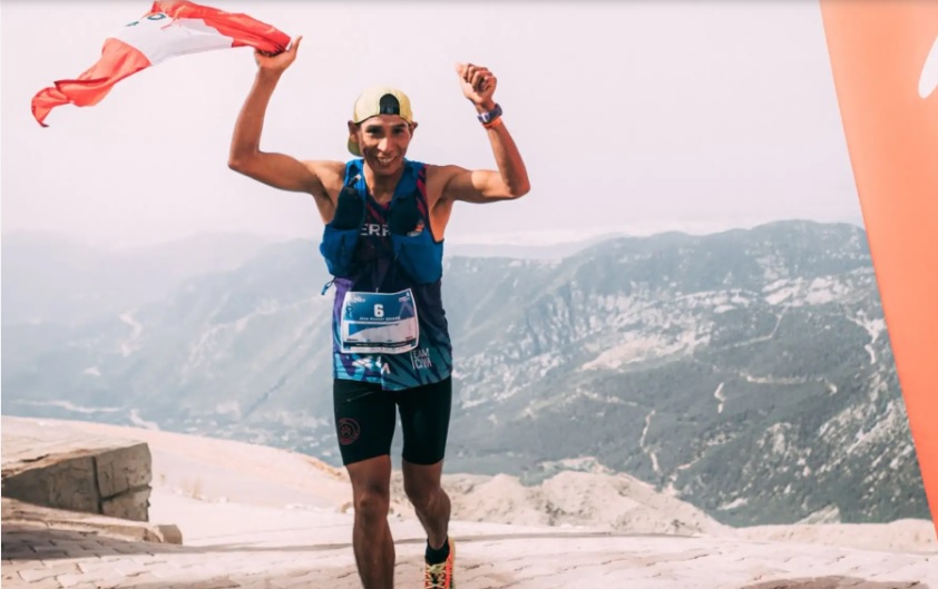 Arequipeño José Manuel Quispe en la final del Skyrunner World Series