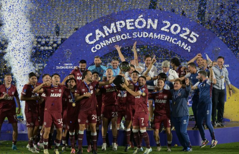 Lanús campeón de la Copa Sudamericana por la vía de los penales