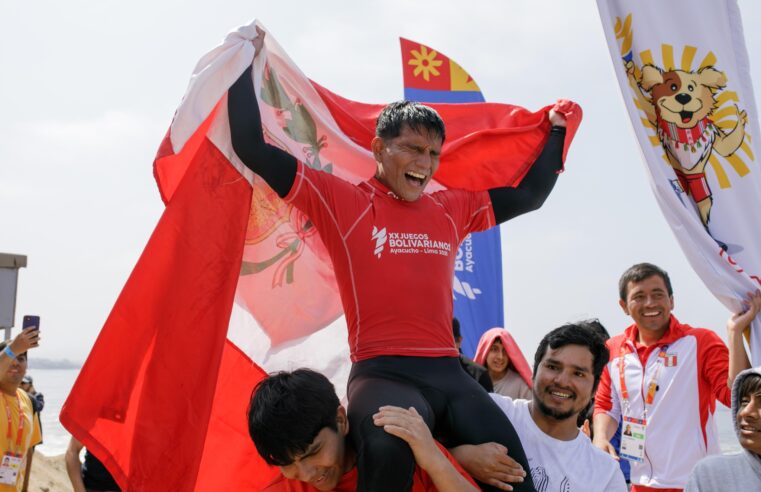 Selección peruana de surf sumó siete medallas de oro en los Bolivarianos