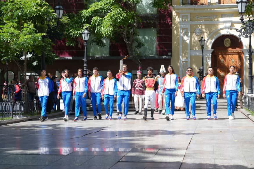 Se encendió el Fuego Bolivariano rumbo a los Juegos Bolivarianos 2025