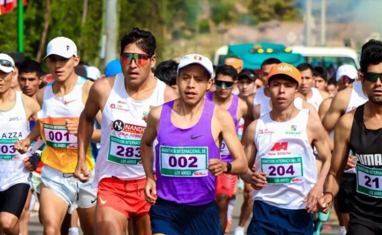 Más de 2 mil atletas hubo en la Maratón Internacional de los Andes