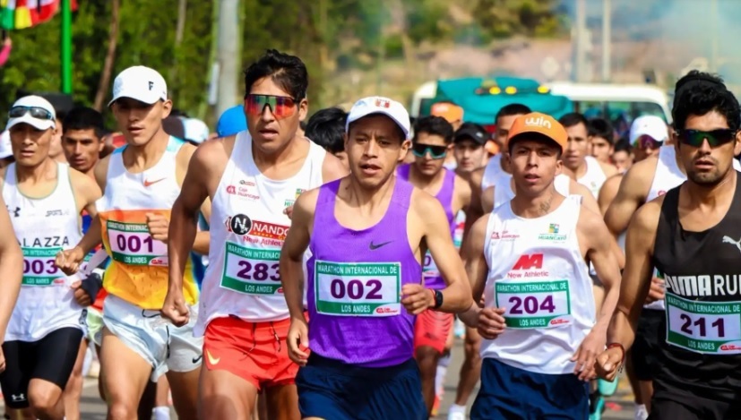 Más de 2 mil atletas hubo en la Maratón Internacional de los Andes