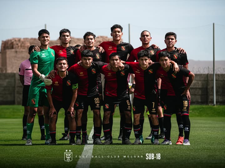 FBC Melgar sub-18 ante Sport Boys este domingo en Arequipa