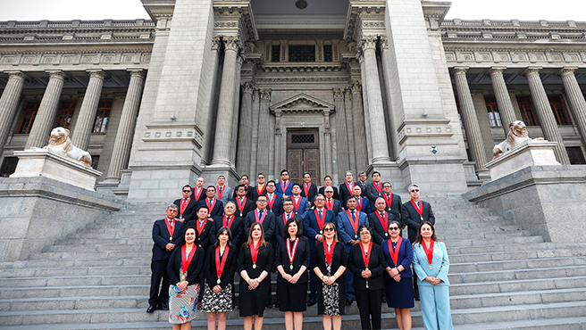 Sede de Congreso Nacional con jueces de todas las instancias