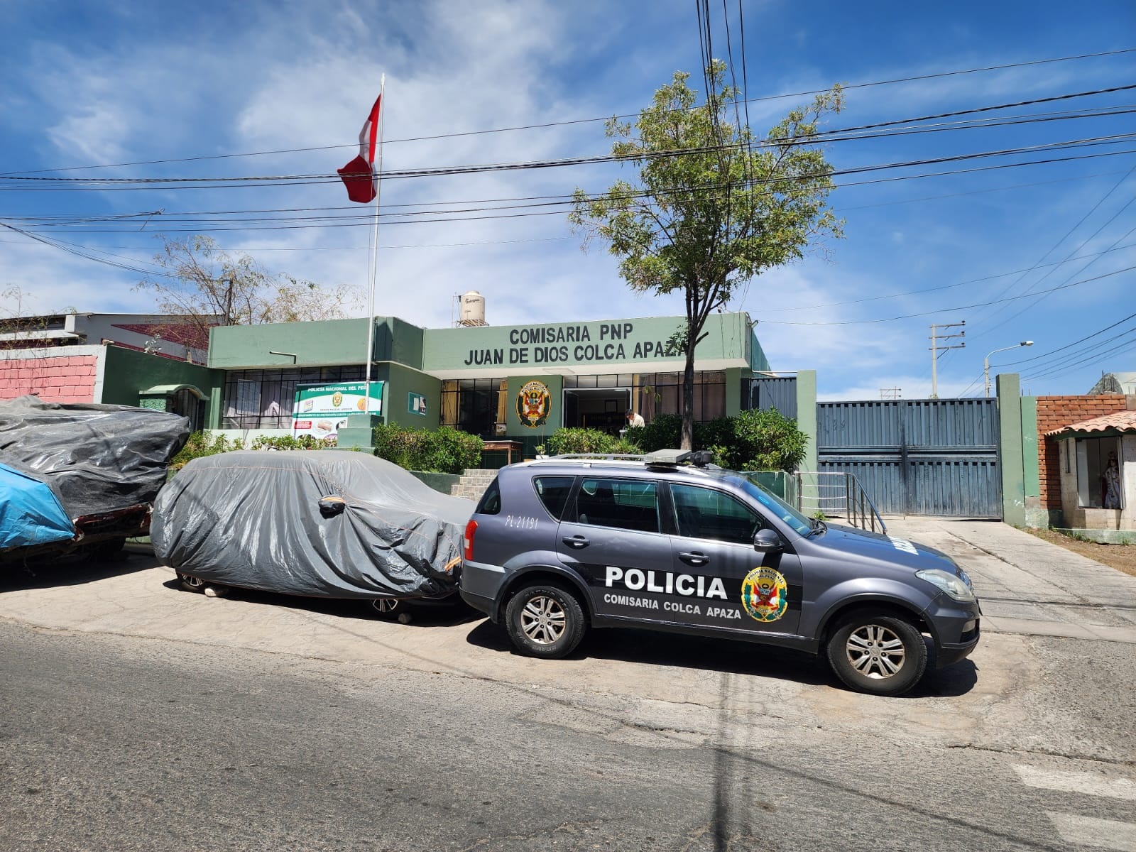 Conductor de compactadora causó choque múltiple en Paucarpata