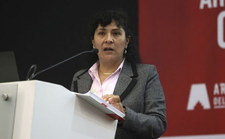 MP pide al PJ ampliar 36 meses la investigación contra Lilia Paredes