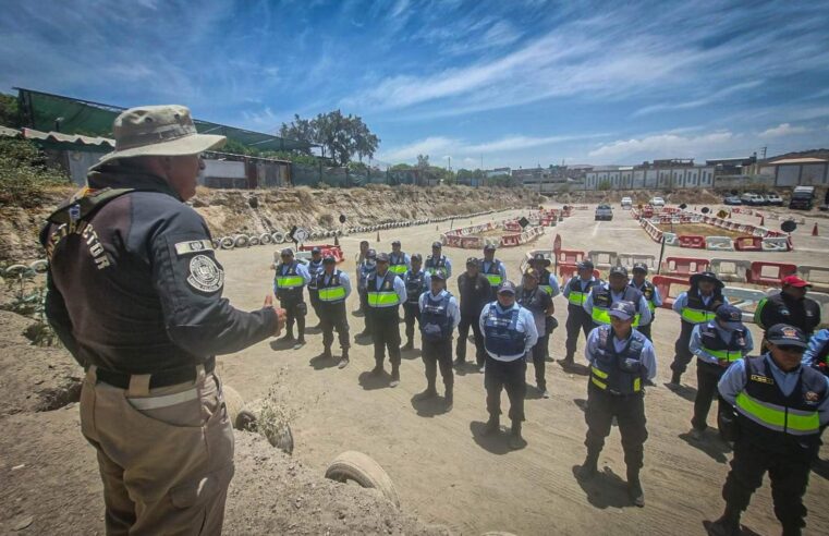 Culminó capacitación a serenos en manejo defensivo y ofensivo