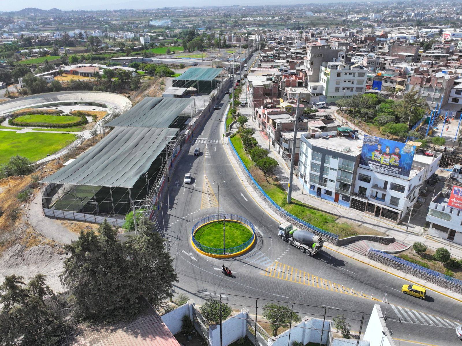 Modernizan vía en Cerro Juli para mejorar transitabilidad en Arequipa