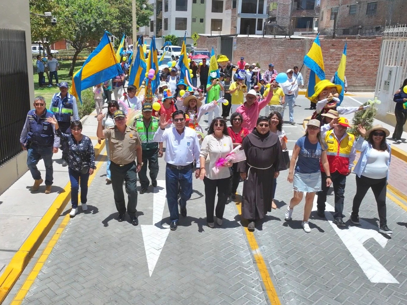 Inauguran cinco obras viales con inversión de más de S/ 12 millones