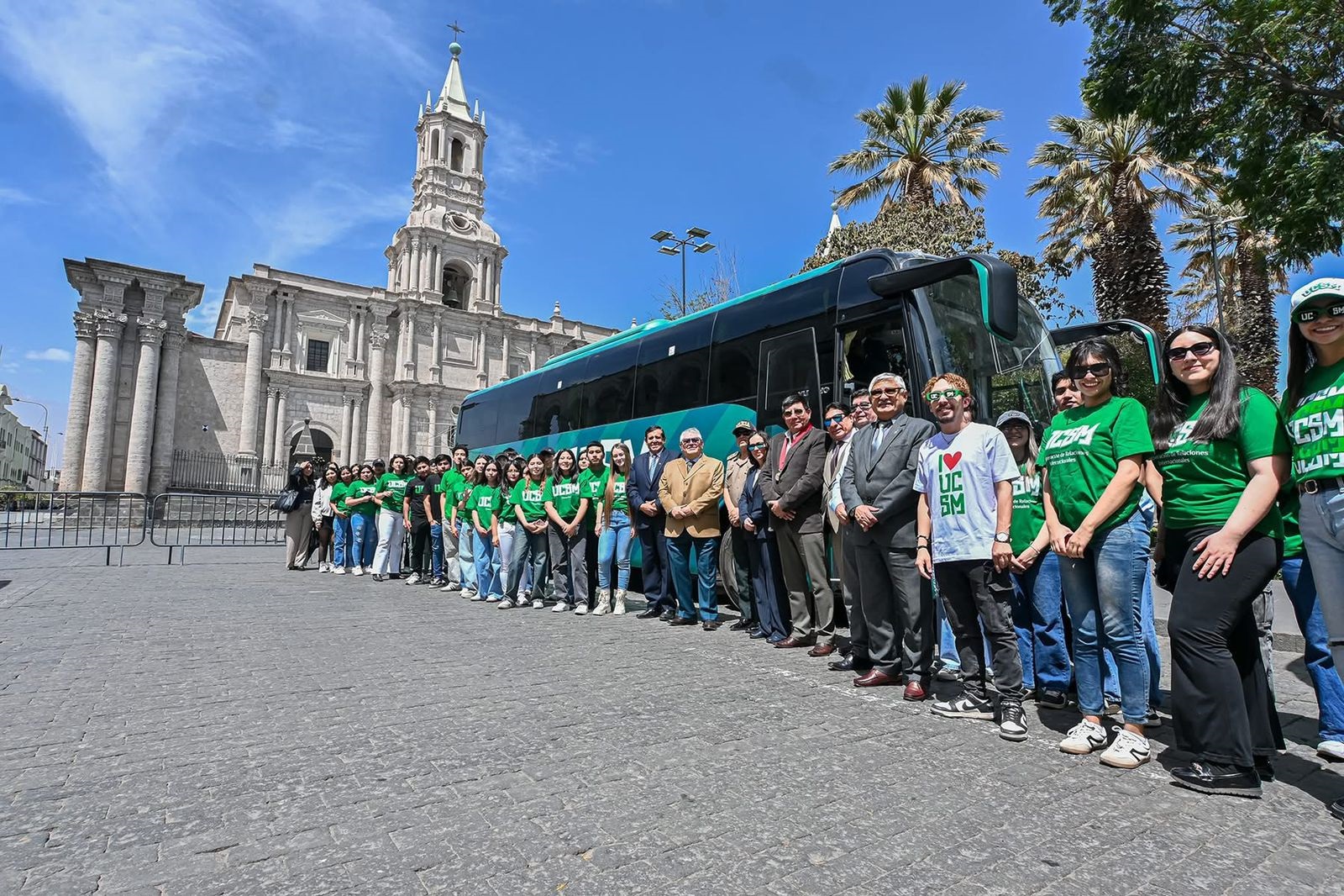 UCSM, primera universidad en incorporar buses eléctricos para estudiantes