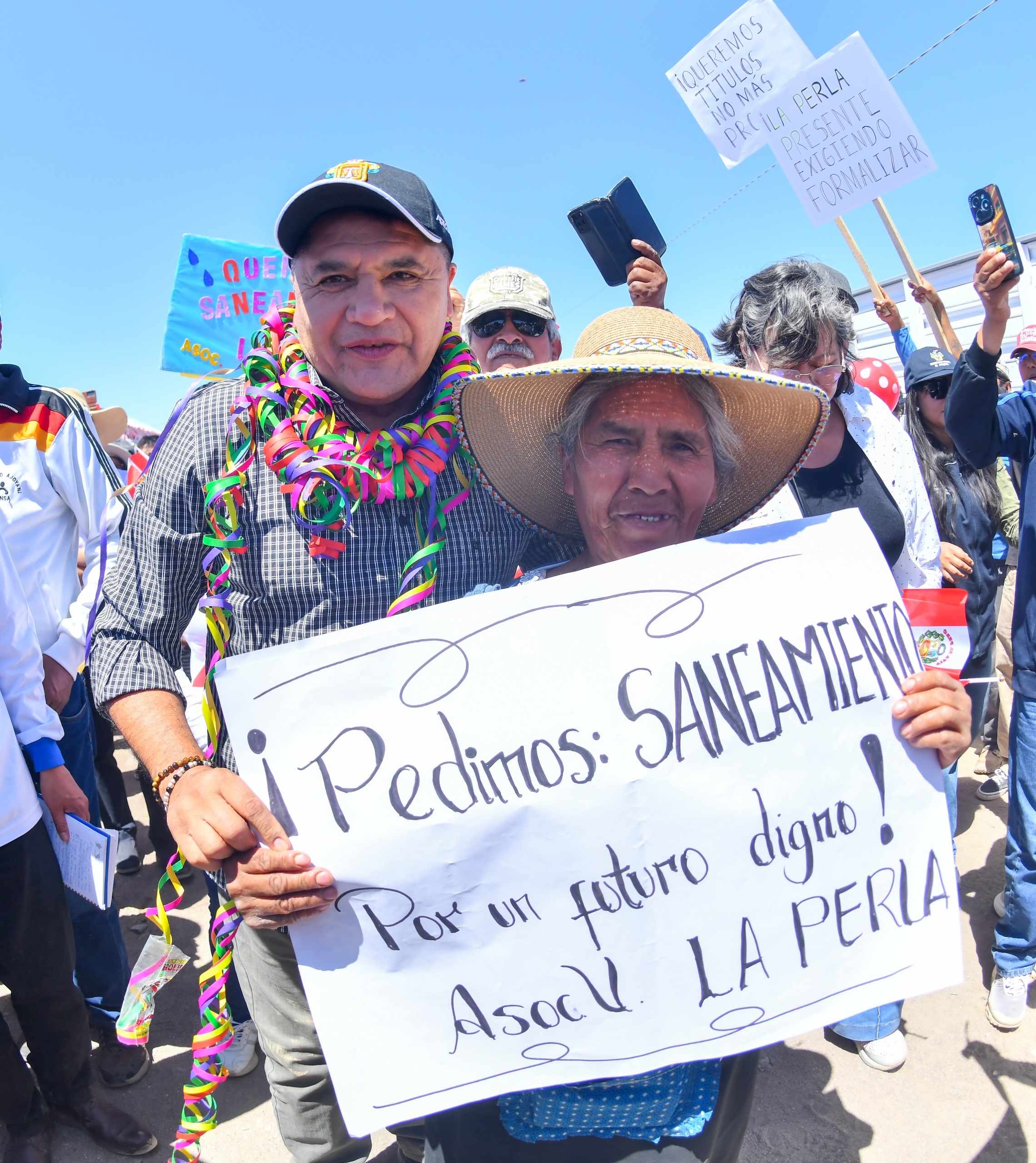 Regantes de San Isidro inician saneamiento físico legal