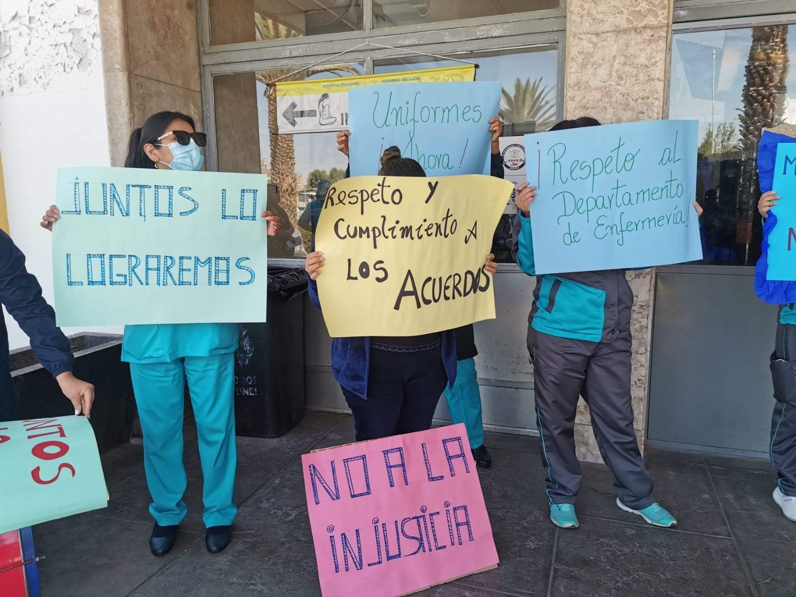 Denuncian discriminación laboral y abandono en hospital regional