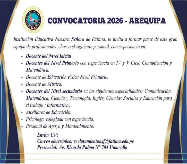 CONVOCATORIA