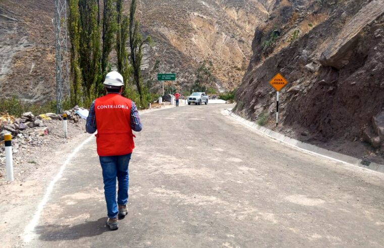 Advierten deficiencias en asfaltado de la carretera Lloque–Matalaque
