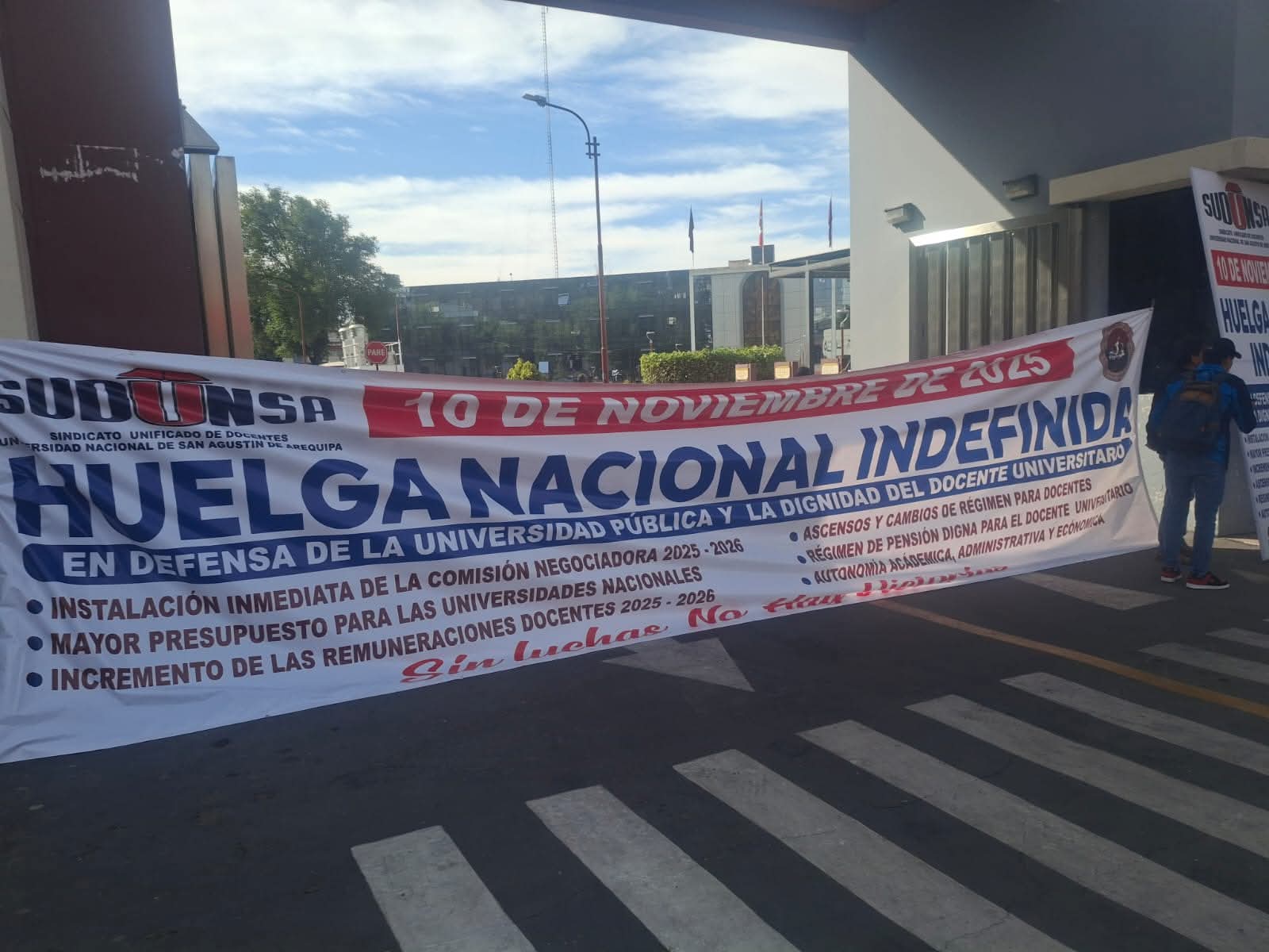 Clases en la UNSA se entenderían hasta el próximo año