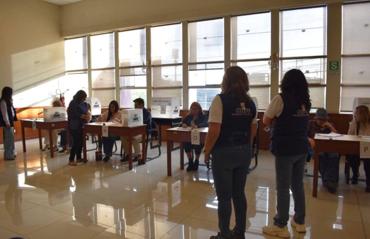 Más de 52 mil arequipeños eligieron su local de votación