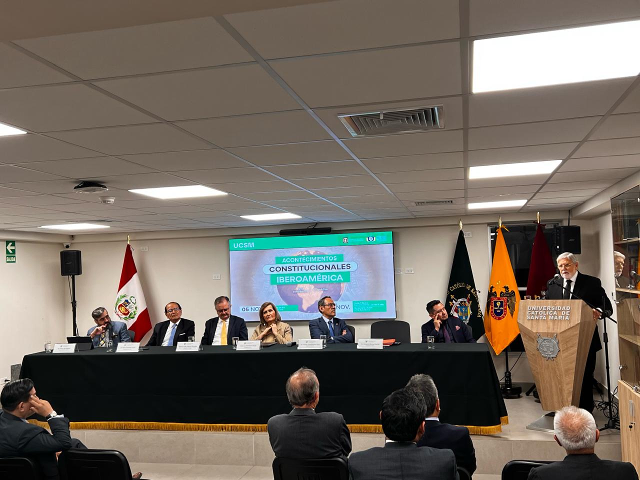 Inauguraron seminario sobre “Acontecimientos Constitucionales en Iberoamérica”
