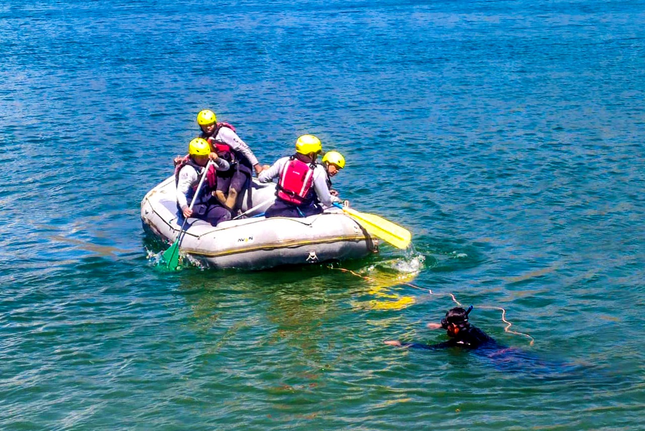 Refuerzan labores de búsqueda en represa de Aguada Blanca