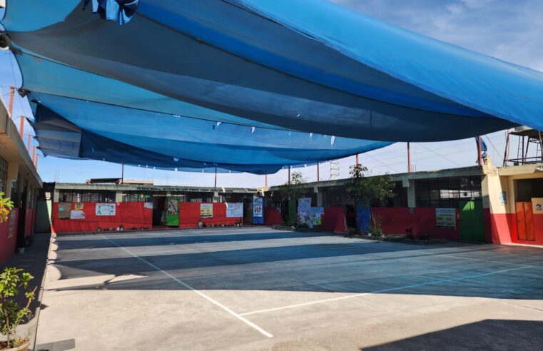 Construcción Civil detiene obra en colegio Bélgica por tercera vez