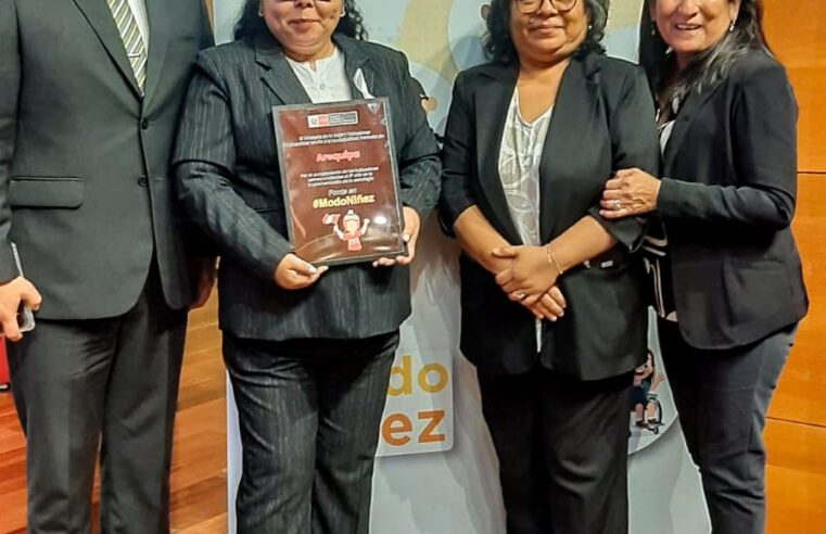 Reconocimiento nacional recibe la MPA por compromiso con la niñez